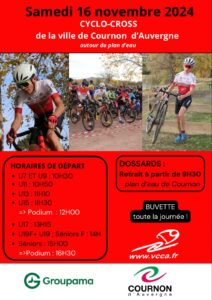 Cyclo-cross GROUPAMA @ Plan d'eau de Cournon d'Auvergne