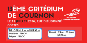 NOCTURNE DE COURNON @ Podium