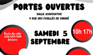 Journée Portes Ouvertes @ Salle Associative J&M Gardet